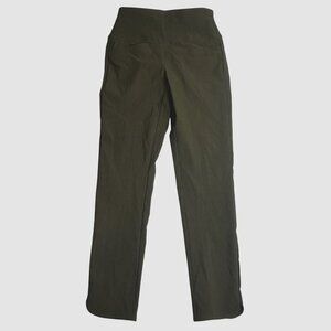 Lady Hagen XS Pull-On Ankle Pant Tummy Control Olive Green Women's Golf Pants